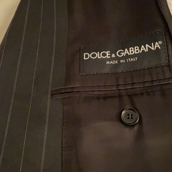 Dolce & Gabbana Mens Striped Blazer 52 - Picture 7 of 7